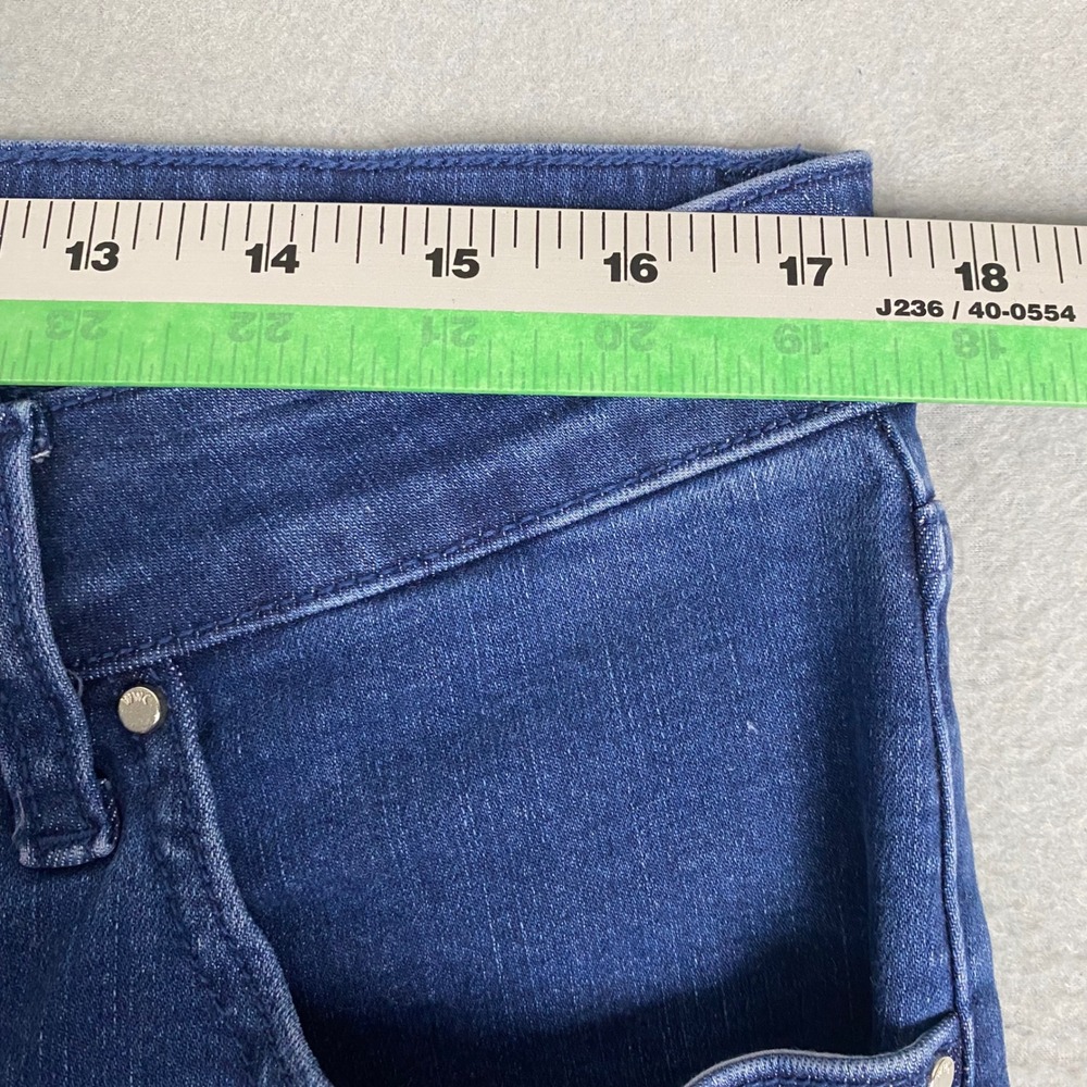 Women with Control Contour Curves Denim Baby Bell Bootcut Jeans Blue Size 16 - Picture 8 of 10